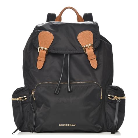 burberry rucksack schwarz|Burberry rucksack large.